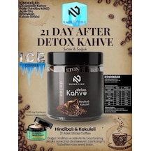 Nungtime Inülin Hindiba Bromelain Kakule Ve Açlık Otu Içeren Coffee 21 Day Detox Ice&hot Kahve Kantaron Kremi Hediyesiyle 100 Mg İnce Öğütülmüş