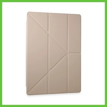 Bezos Samsung Galaxy Uyumlu X910 Tab S9 Ultra 14.6 Kılıf Kalemlikli Mars Tablet Kılıfı - Rose Gold Dmc
