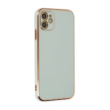 Apple iPhone  Uyumlu,  12 Kılıf Volet Silikon - Açık Yeşil