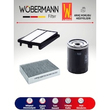 Wöbermann Nissan Qashqai 1.5 Dci Filtre Bakım Seti 2014-2018 3K