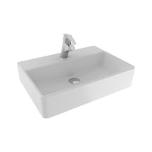 Serel Minimal Dikdörtgen Tezgah Üstü Lavabo 42 x 60 2047Tds110H