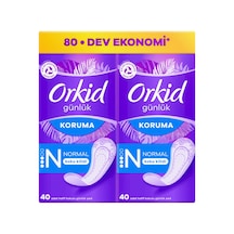 Orkid Günlük Koruma Süper Ekonomik Normal 80'li - 4 Adet Tarı