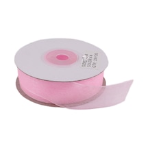 Organze Kurdele 40 Mm 22 Metre Pembe N11.1367