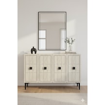Ka1202bt Yuka Konsol Ve Tv Sehpası Beyaz - Traverten 120cm