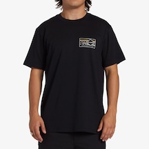 Billabong Range Erkek Siyah Günlük T-shirt - Abyzt02299 Siyah