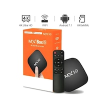 Mx10s Android 13 Tv Box 4gb Dahili Hafıza 1gb Ram 4k Ultra Hd Wifi Tv Box Kutu