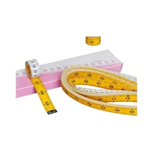 "Mezura Sarı Plastik 1.5 Metre (10 Adet)