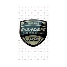 Yamaha Nmax 155 3D Sticker N11.63647