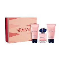 Giorgio Armani My Way Edp 50 Ml + Body Lotion 50 Ml + Shower Gel 50 Ml 3614274822045 Diğer