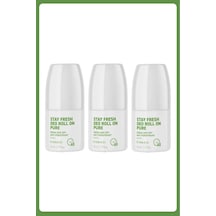 Stay Fresh Deo Roll On Pure 50 Ml Kadın 3 Adet