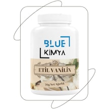 Blue Kimya Etil Vanilin %100 Saf Ethyl Vanillin 70 G