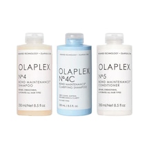 Olaplex Bond Maintenance No:4 Şampuan + No:4C Clarifying Şampuan + No:5 Saç Kremi 3 x 250 G