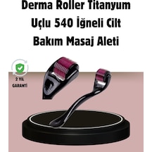 Dermaroller - 713 - Titanyum 540 İğneli 1 Mm Cilt Yenileme Ve Anti - Glblseme - Aging Etkisi