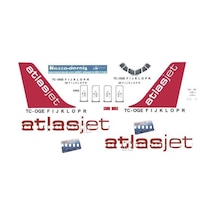 Nazca Decals Atj001b 1/144 Ölçek, Atlasjet A320
