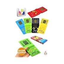 Pilli Tetris Oyun Konsolu - Nostaljik Atari Tarzı Renkli Bloklar İle Eğlenceyi Keşfedin