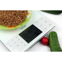 Beurer Ds 61 950 Gıda Maddesinin Beslenme Ve Enerji Değerleri Kayıt Eden Mutfak Tartısı Terazisi