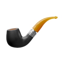 Rattray's Monarch 177 9mm. Filtreli Akrilik Saplı Pipo 157800