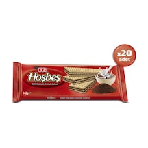 Hoşbeş Sütlü Kakaolu Kremalı Gofret 142 G X 20 Adet