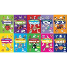 Mini Mini Boyama 10 Lu Takım - Aıaı-897445
