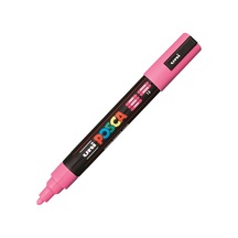 Uni-ball Posca 1.8-2.5 Su Bazlı Poster Markörü Pembe N Pc-5m Çok Renkli