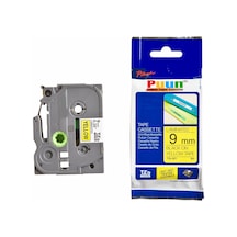 Puun Brother P-Touch TZE-621 9mm x 8m Sarı Üzerine Siyah Uyumlu L