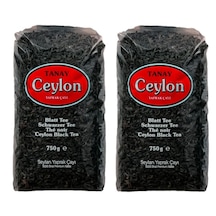 Tanay Ceylon İthal Yaprak Seylan Çayı 2 x 750 G