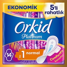 Orkid Platinum Hijyenik Ped Ultra Normal 14'lü