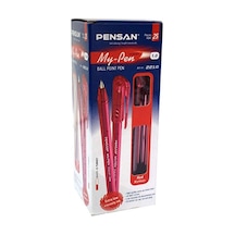 Pensan Tükenmez Kalem My-Pen 1.0 Kırmızı 2210 25Li N11.22666