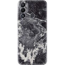 Tecno Pova Neo Kilif Resimli Silikon Black Marble 4 1383 557178926