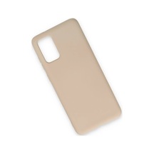 En-cag Samsung Galaxy S20 Kılıf Nano İçi Kadife Silikon - Pudra Bss