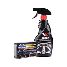 Wörf Lastik Parlatıcı 500 Ml & Parlatıcı Sünger