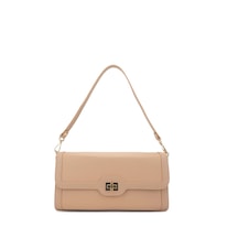 Tamer Tanca Kadın Vegan Nude Omuz Çanta 600 6204 Bn Cnt Sk24-25 Nude Cvl Nude Ten