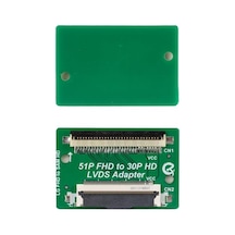 Lcd Panel Flexi Repair 51p Fhd To 30p Hd Lvds Fpc To Fpc Lg In Sam Out Qk0806a Standart