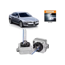 Alfa Romeo 159 Xenon D1s / D1r 6000k Beyaz Hıd Xenon Ampul 2 Adet