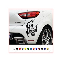 Kabile Kurt Sticker Göktürk Sticker Oto Sticker