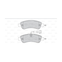 VALEO 670223 Arka Balata Ducato-Jumper-Boxer 2.0D-2.3D-3.0D-Hdi 07