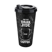 Büyük Boy Kapaklı Kahve Bardağı 650 Ml-22Oz 1 Adet Çok Renkli