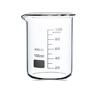Cam Beher Isıya Dayanıklı Borosilikat Cam 100 Ml