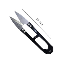 Tekstil Makası Openet,nakış,dokuma,iplik Mkası 10 Cm Taksun 1 Adet - Siyah