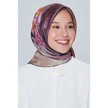 Armine İpek Eşarp 7915d Twill Nostalji -32