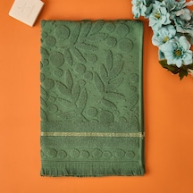 Soft Zeleno Ayak Havlusu - Yeşil - 50x70 Cm Çok Renkli