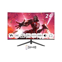Npc 1ms 170hz 24" 1920x1080 Fhd Curved Gaming Monitör Md240k-v181