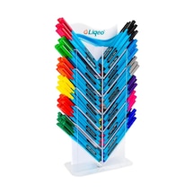Liqeo Athens Fineliner 0.4 Mm 240 Lı Stand F-8027-240 Çok Renkli