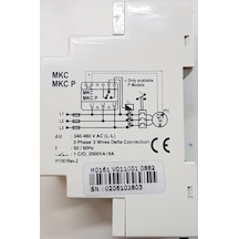 Entes-Mkc-06 Motor-Faz-Koruma Rölesi
