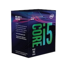 Intel Core i5-8600 3.1 GHz LGA1151 9 MB Cache 95 W Box İşlemci