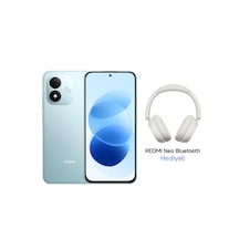 Xiaomi Redmi Note 17 5G 6 GB 256 GB (Xiaomi Türkiye Garantili) Mavi+Xiaomi Redmi Neo Bluetooth 5.4 Kulaküstü Beyaz Kulaklık
