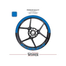 Honda Forza 250 Jant Şeridi Yarım Jant Kaplama & Forza 250 Yazı Sticker Seti 24444591