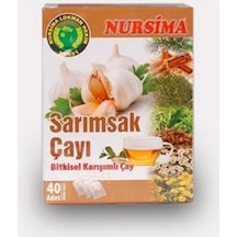 Nursima Bitkisel Karışımlı Sarımsak Çayı 40 x 1.5 G