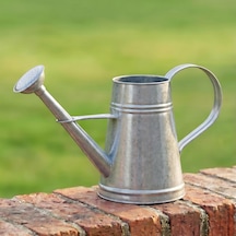 Stella 3 Litre Metal Çiçek Bahçe Sulama Kabı Modern Dekoratif Çok Amaçlı Sulak Galvaniz Genel