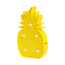 Led Işıklı Ananas Gece Lambası Beyaz